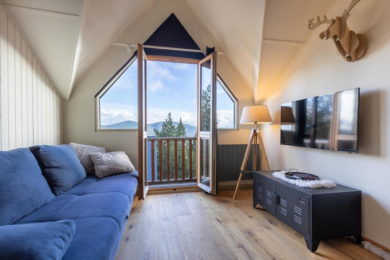 Le Cerf - Duplex Avec Superbe Vue Montagne Apartment เลส์ อองเจลส์ ภายนอก รูปภาพ