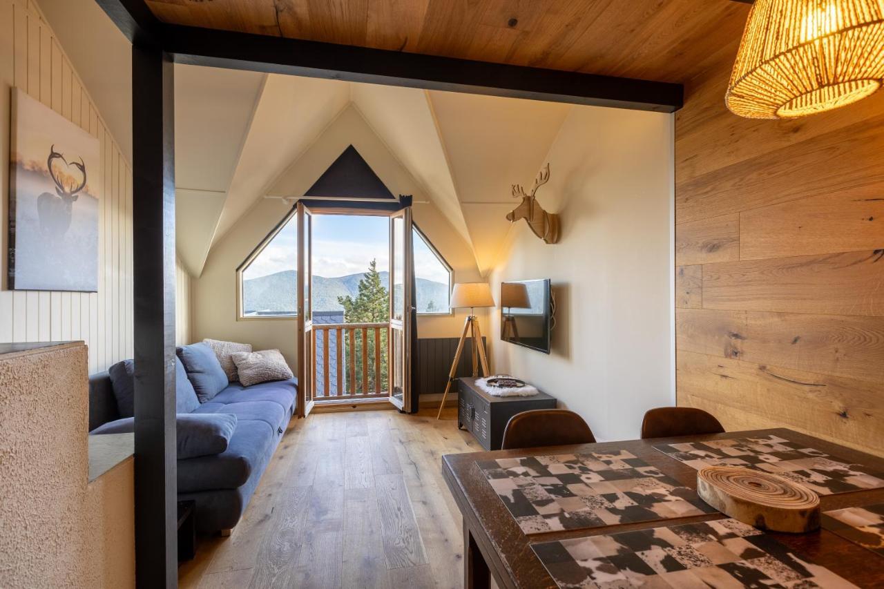 Le Cerf - Duplex Avec Superbe Vue Montagne Apartment เลส์ อองเจลส์ ภายนอก รูปภาพ